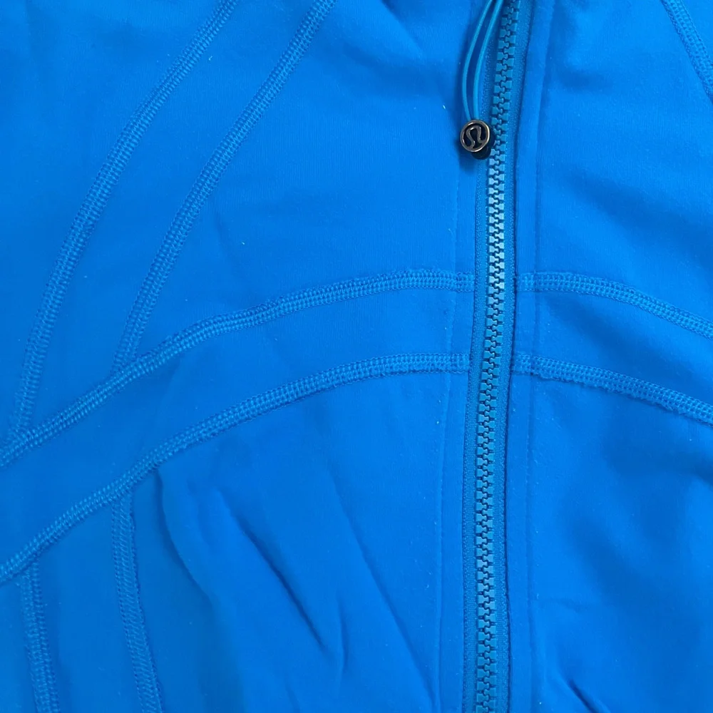 lululemon athletica Blue Full-Zip Athletic Jacket